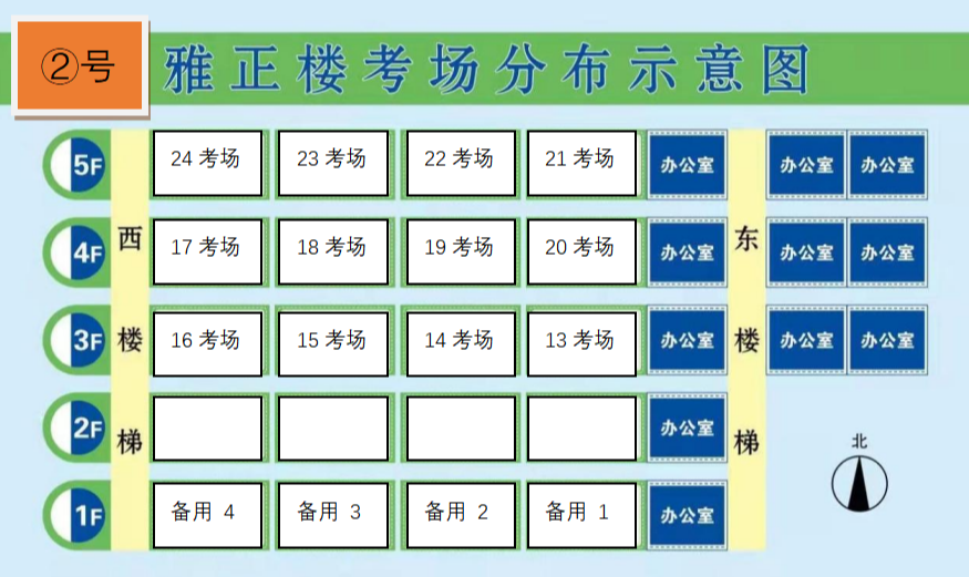 2023年10月淄博市自考考点考场平面图6-3 2023年10月淄博市自考考点考场平面图6-3